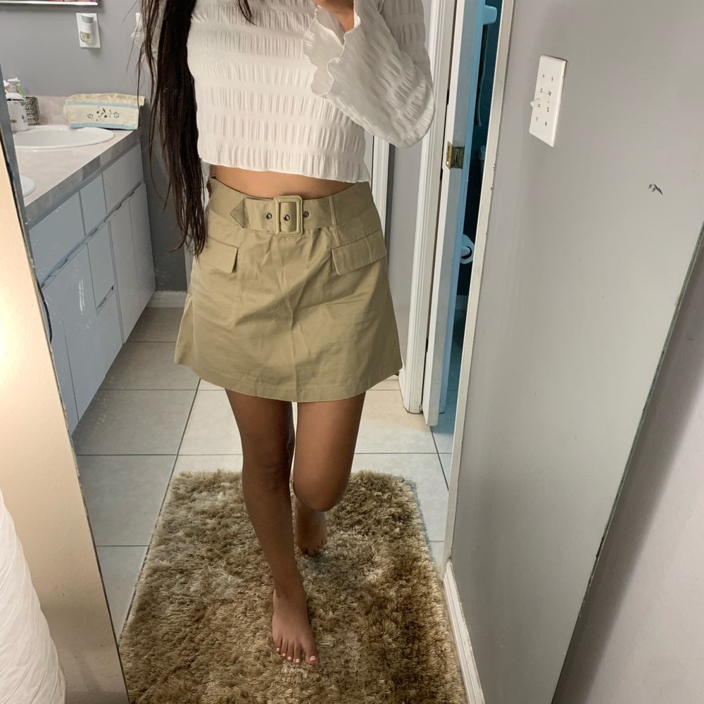 Urban Outfitters Scout Belted Mini Skirt
